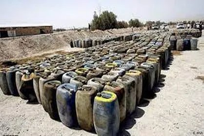 کشف نیم میلیون لیتر سوخت قاچاق از یک انباری در اهواز