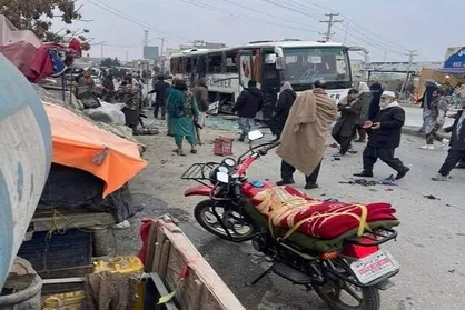 ۱۹ کشته و زخمی در پی انفجار بمب در شهر مزار شریف افغانستان