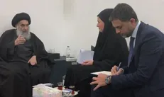 ورود نماینده سازمان ملل به نجف برای دیدار با آیت‌الله سیستانی