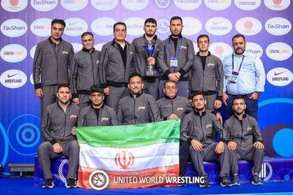 کاپ نایب قهرمانی کشتی آزاد قهرمانی جهان ۲۰۲۴ آلبانی به ایران بازمی&zwnj;گردد