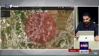 بررسی مناطق درگیری میان حزب الله لبنان و رژیم صهیونیستی توسط حسین پاک، خبرنگار مستقر دانشجو در بیروت
