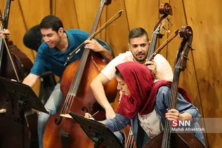 تمرین ارکستر سمفونیک تهران