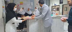 تقدیر اعضای بسیج دانشجویی استان بروجرد از پرستاران
