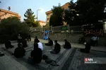 روضه خانگی در منزل دو شهید سانحه هواپیمای اوکراینی