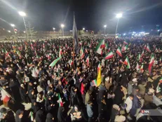فریاد باشکوه «لبیک یا خامنه ای» بیرجندی ها+ فیلم