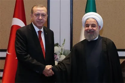 تاکید برمبارزه باترویسم در خاورمیانه در دیدار روحانی و اردوغان