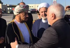 ظریف وارد مسقط شد
