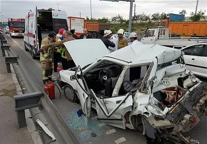 ۱۹۵۰۰ نفر جان باخته در حوادث ترافیکی ۱۴۰۱