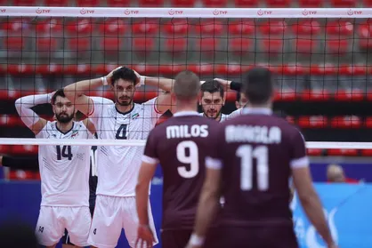 برتری قاطع ایران مقابل قطر/ والیبال گام اول را محکم برداشت