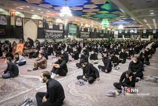 عزاداری هیأت رزمندگان اسلام قم