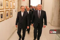 عزیمت وزیر امورخارجه به محل گفت‌و‌گو‌های غیرمستقیم در رم + فیلم