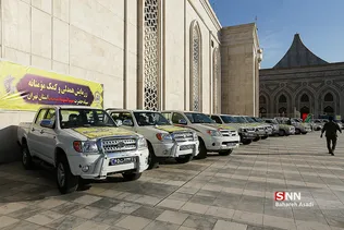 مرحله دوم رزمایش مومنانه در حرم امام خمینی (ره)