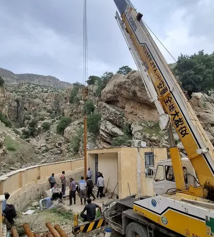 پایدارسازی آبرسانی به بیش از ۱۵۰۰ خانوار آبدانانی با تعویض الکتروپمپ چاه تنگه پونه