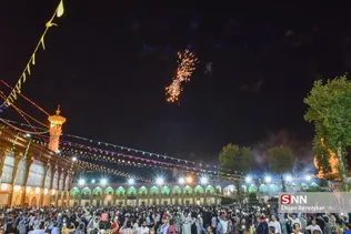 جشن میلاد امام رضا(ع) در حرم مطهر شاهچراغ(ع) شیراز