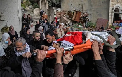 شهادت یک شهروند فلسطینی در جنین