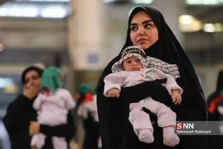 همایش شیر خوارگان حسینی در مصلای تهران