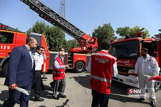آیین افتتاح مرکز نیکوکاری سازمان آتش نشانی