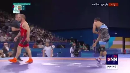 کتف مصدوم حسن طلا را از او گرفت
