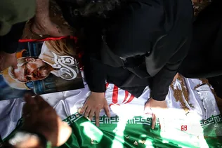تشییع و تدفین پیکر نادر طالب‌زاده در بهشت زهرا(س)