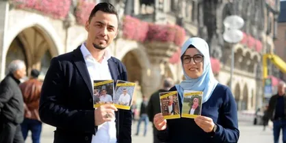 آغاز پویش &laquo;من مسلمانم&raquo; در مونیخ آلمان + عکس