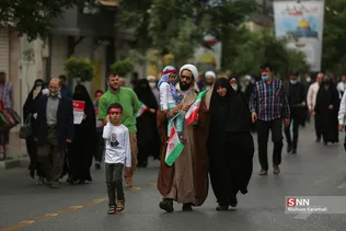راهپیمایی روز جهانی قدس در قم