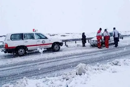 برف و کولاک در ۱۳ استان کشور/ ۵۰۵۳ نفر نجات یافتند
