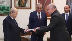 تسلیم استوارنامه سفیر جدید ایران به رئیس جمهور لبنان