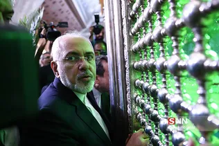تجدید میثاق وزیر امور خارجه و روسای نمایندگی های ایران در جهان با آرمان‌های امام (ره)