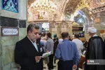 قرائت دعای عرفه در حرم مطهر حضرت فاطمه معصومه (س)