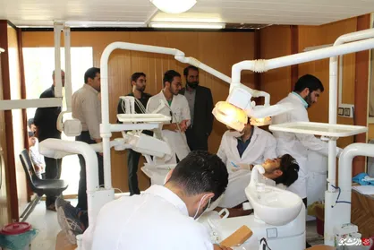 اردوی جهادی دانشجویان دندانپزشکی در میان جلگه نیشابور برگزار شد / کارشکنی برخی مراکز بهداشت مشهد
