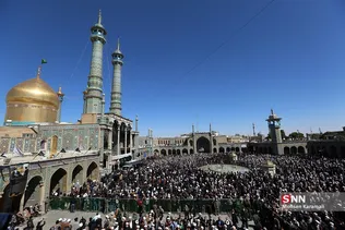  تشییع آیت‌الله علوی گرگانی در قم