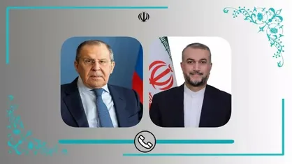 گفتگوی تلفنی وزرای خارجه ایران و روسیه