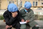 استقرار بیمارستان صحرایی ویژه بیماران کرونا در قم
