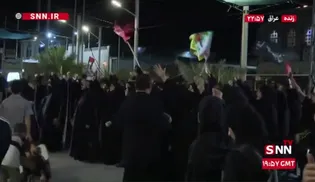 طنین مرگ بر اسرائیل در طریق الحسین عراق