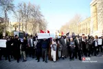 تجمع اعتراضی مقابل وزارت امور خارجه