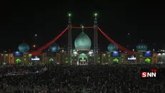 نوای «حیدر حیدر» زائران در مسجد مقدس جمکران+عکس و فیلم