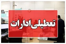 تعطیلی ادارات کرمان به دلیل ریزگرد‌ها