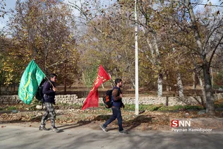 زائران پیاده «چناران شهر» خراسان شمالی