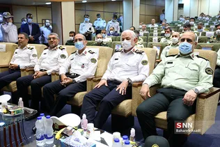 مراسم تکریم و معارفه رئیس پلیس راهور تهران بزرگ