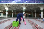 ضیافت افطاری در حرم حضرت معصومه(س)