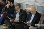 علی اکبر صالحی رییس سازمان انرژی اتمی و بهروز کمالوندی سخنگوی سازمان انرژی اتمی در مراسم ترحیم زهرا عبدالمحمدی خبرنگار فقید خبرگزاری فارس

