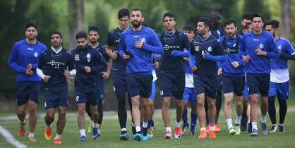 ادامه غیبت دو بازیکن و تمرین بارانی آبی&zwnj;پوشان