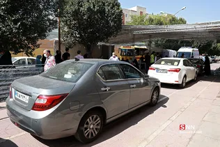 واکسیناسیون کرونا توسط نیروهای اورژانس تهران