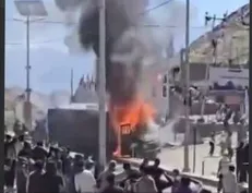 چهار کشته در پی اعتراضات خونین در مرز هند وچین + فیلم
