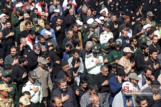 تشیع شهید اصغری در بجنورد