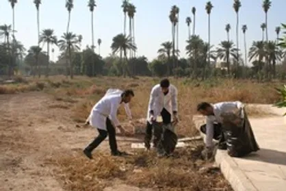 دانشکده دامپزشکی دانشگاه شهید چمران اهواز پاکسازی شد