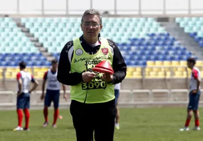 حضور خانواده برانکو در اردوی پرسپولیس