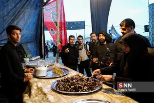 موکب دانشجویان دانشگاه صنعتی شریف در مرز مهران