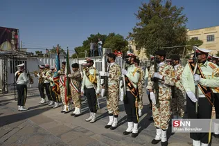 تشییع پیکر مطهر شهید «رضا زارع‌ مویدی» شهید مدافع امنیت در شیراز