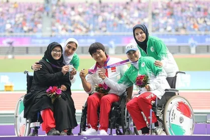 حفظ رده دومی کاروان ایران در جدول مدالی + عکس